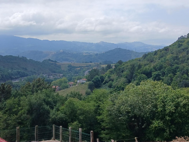 A view from what I hope will be the last big climb of this trip.