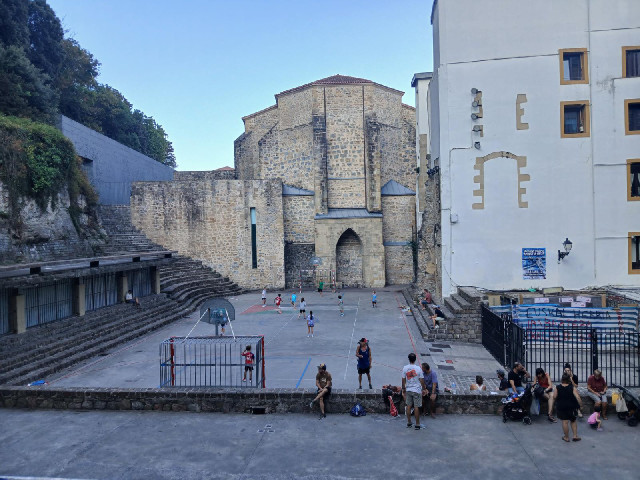 A sports ground.