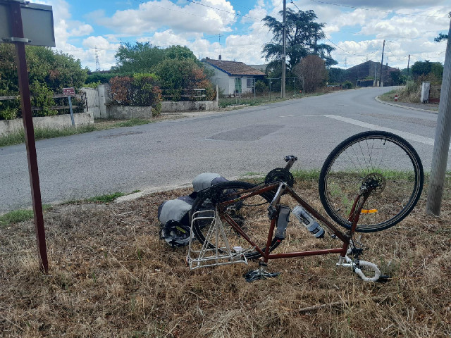 For a couple of days, it has felt a bit like my rear wheel had lost some of its air but it's suddenl...