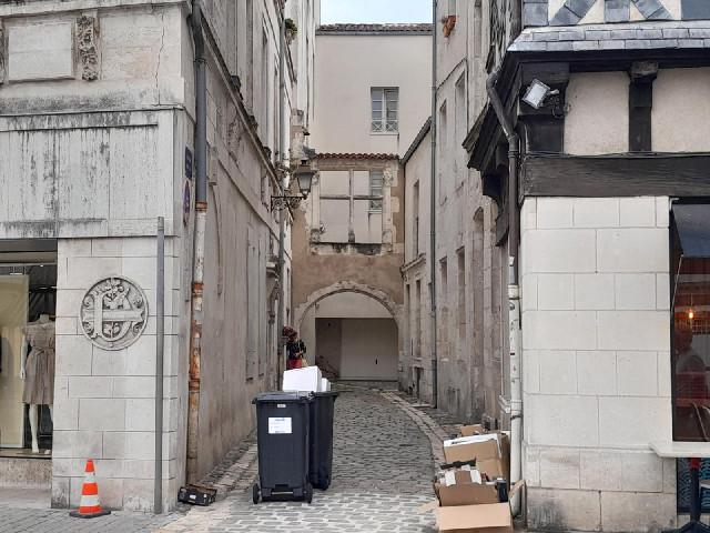 An arch which doesn't seem to have much purpose.