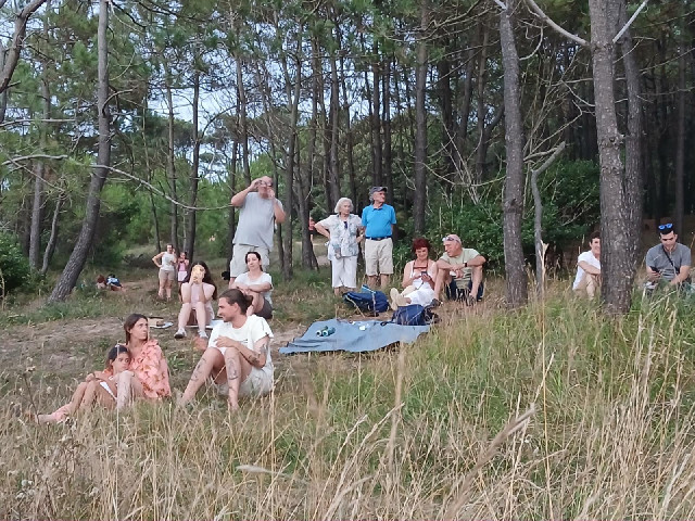 Spectators.