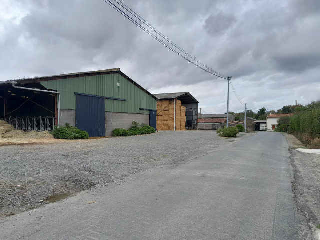 Just some farm buildings.