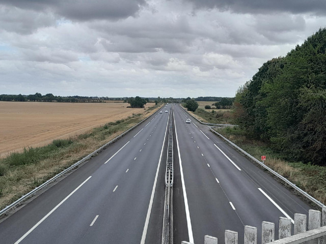 For most of the way though France I am staying close to motorways because that's where there are a l...