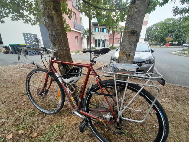 The bike has been pretty good today. The only issue is that, after the left and right pedals both ha...