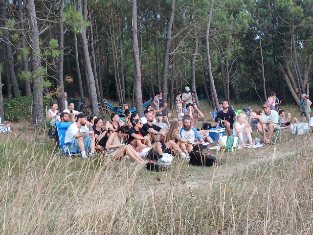 Spectators.
