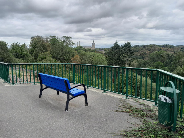 This bench has a much better view than ...