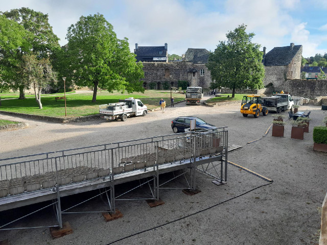 There is more construction happening.
