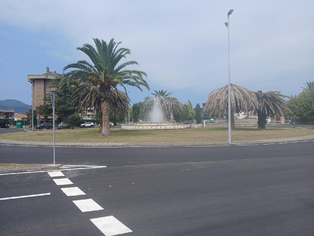 A fountain near to my hotel in Laredo.