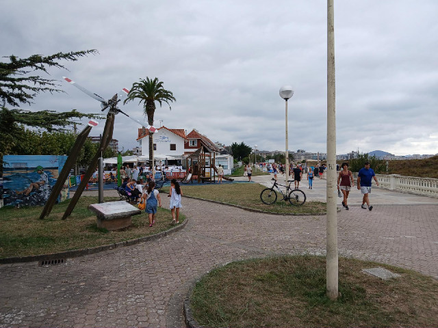 Laredo esplanade.