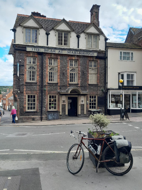 Tonight I will be staying at the Bear.