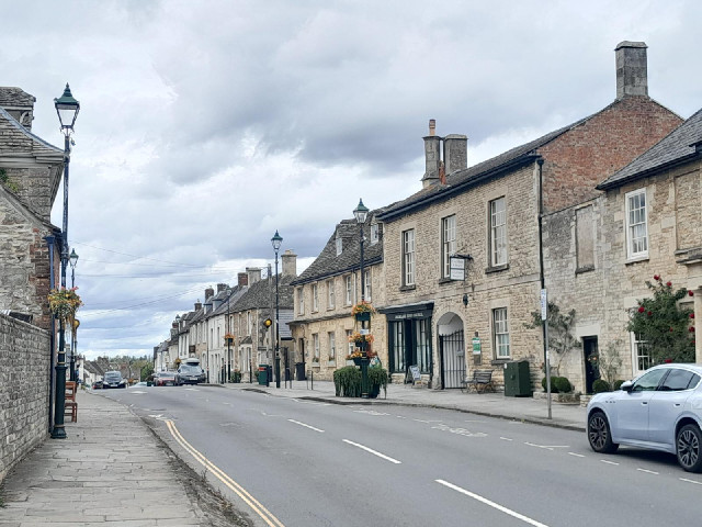 Cricklade which, as you may remember, s twinned with ...