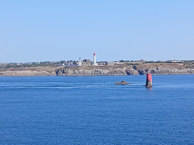 Lighthouses on Pointe Saint-Mathieu.