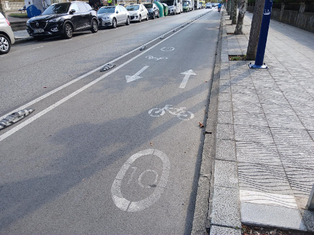 This seems like an absurdly low speed limit but then I did step out in front of a woman who was on a...