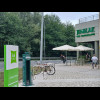 This is the first chain hotel of this trip, and also the first which has bike parking. It even has t...