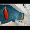 Surfing seems to be big in Somo. This is the staircase in my hotel.
