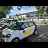 The self-service hire bike scheme in La Rochelle includes cars. It looks like the same company also ...
