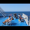 In the distance on the starboard side are Ushant and other associated islands.