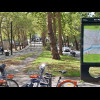 Part of my route t of Nantes, a city where a lot of people have cargo bikes.