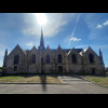 This church is in Rann&eacute;e. The oldest parts date from 1168 but the gabled aisle along this sid...
