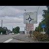 This is the first town I've seen where the official name sign is in French, Breton and Gallo.