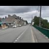 I've now left Brittany and entered Normandy. This is the road into a town whose name is St. James, s...