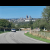 There's my destination for today: Coutances (twinned with Ilkley). This road should go straight ther...