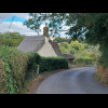 Here's another one. Later in the day I would see a thatcher at work.