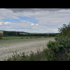 There is a little white spot on the dark hill on the right. We'll see more of that later.