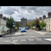 The edifice at the end of this road is another church.