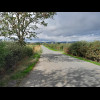 A straight flat road which I always enjoy, both on a bike and in a car.