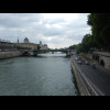 This is the fourth time I've crossed the Seine today. It's surprisingly green.
